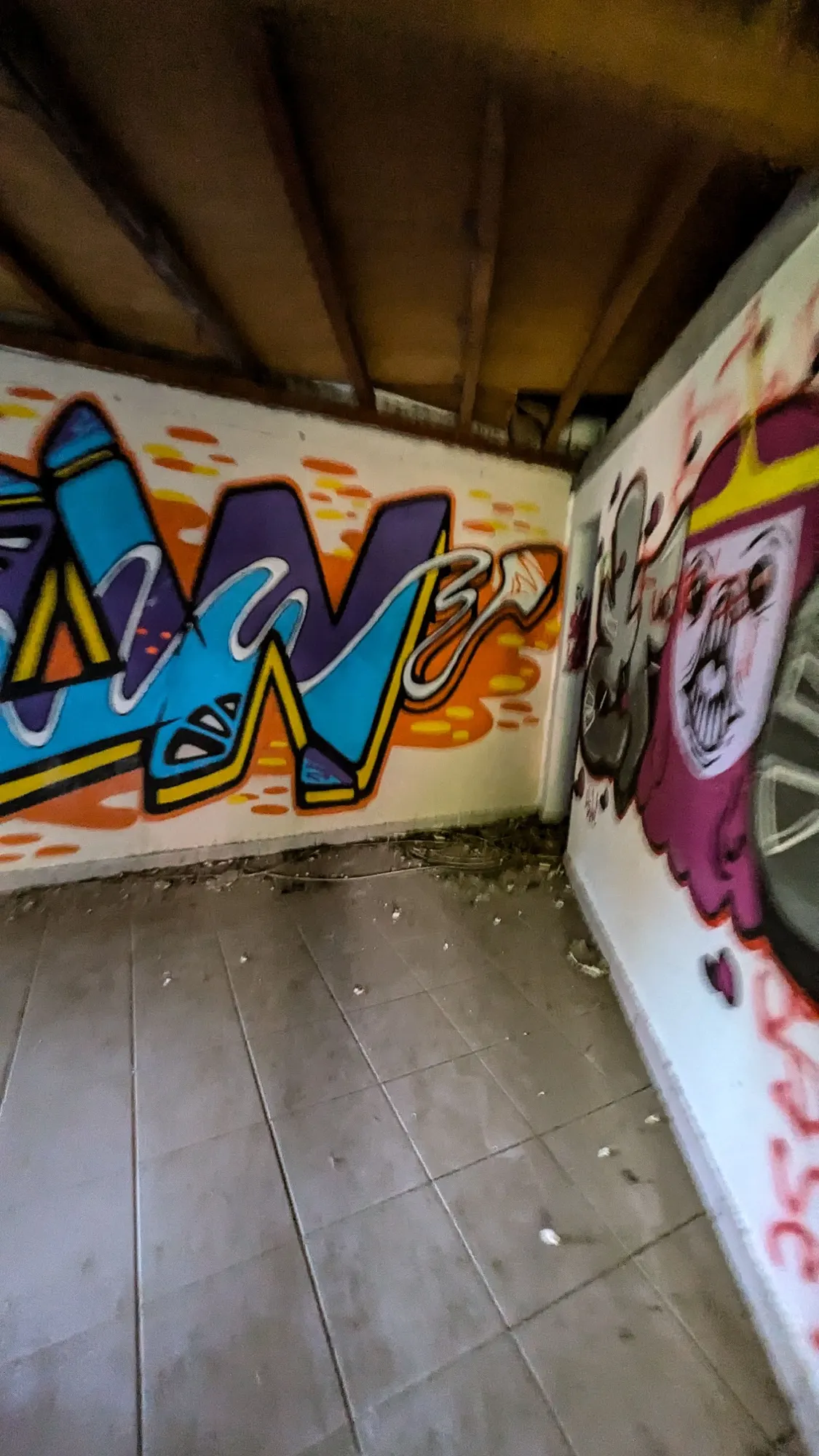 Graffitis dans un hôtel abandonné à La Réunion, photo 21